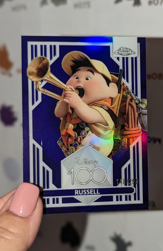 Russell - Numbered Topps Chrome