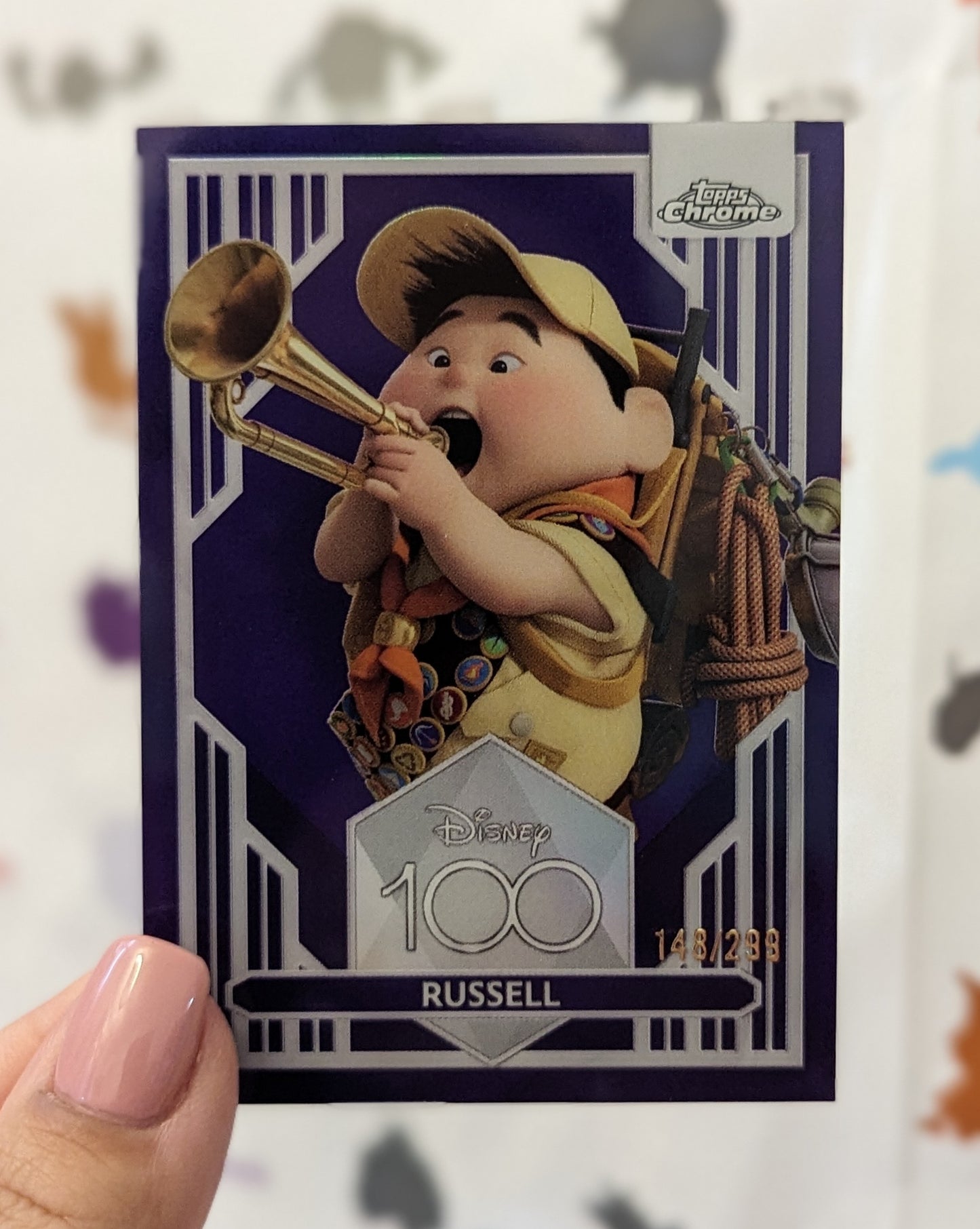 Russell - Numbered Topps Chrome