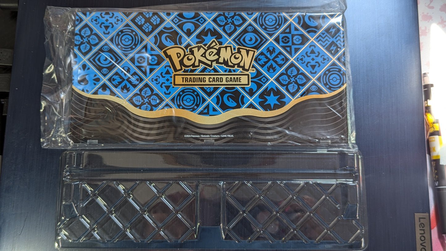 Blue Pokémon card frame