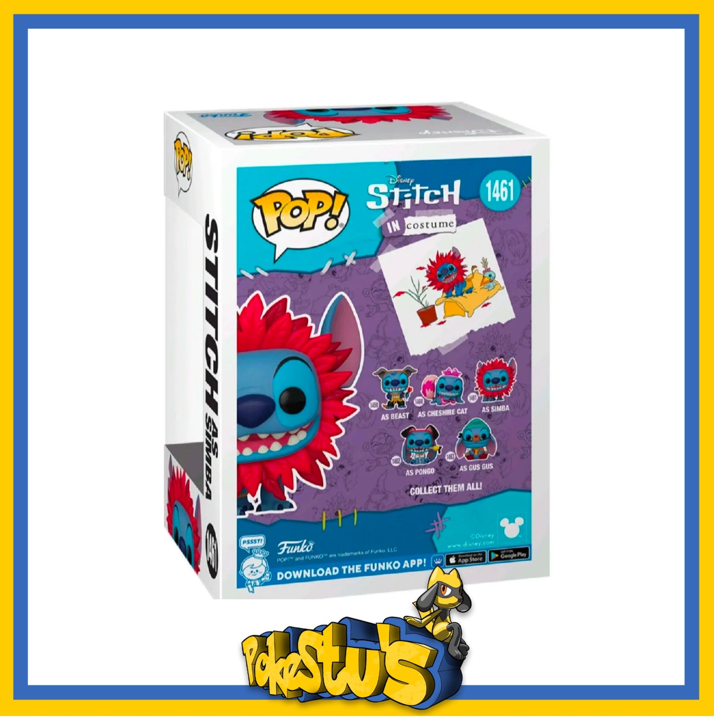 Disney Stitch x Simba POP!