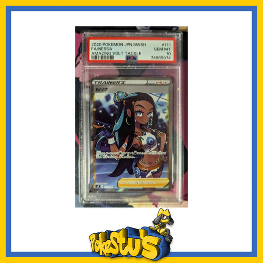 Nessa - Amazing Volt Tackle - S4a 111/100 - PSA 10 Japanese