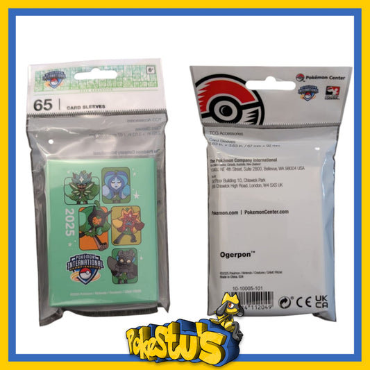EUIC 2025 Pokémon Centre Exclusive Ogerpon Sleeves