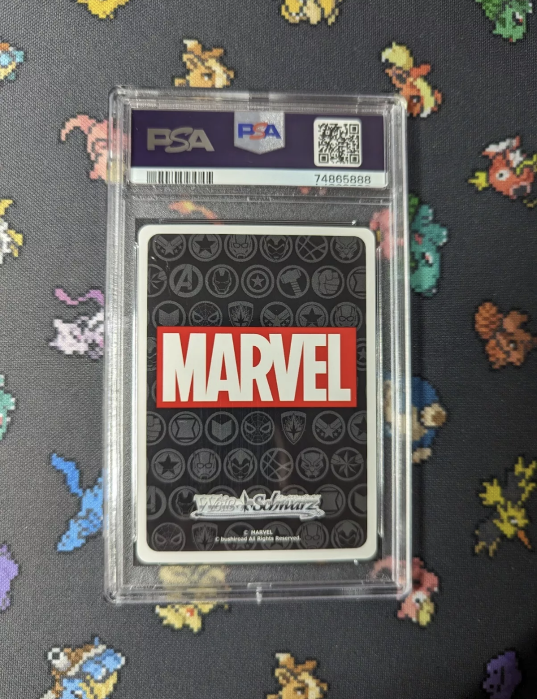 MARVEL Hulk Gold Stamp Foil MAR/S89-002A AVGR Japanese PSA MINT 9