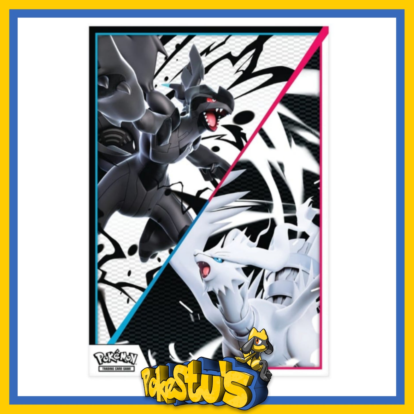 Black Bolt & White Flare Unova Poster Collection