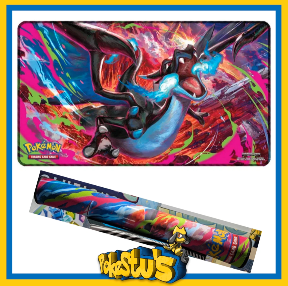 Mega Charizard X ex Playmat.
