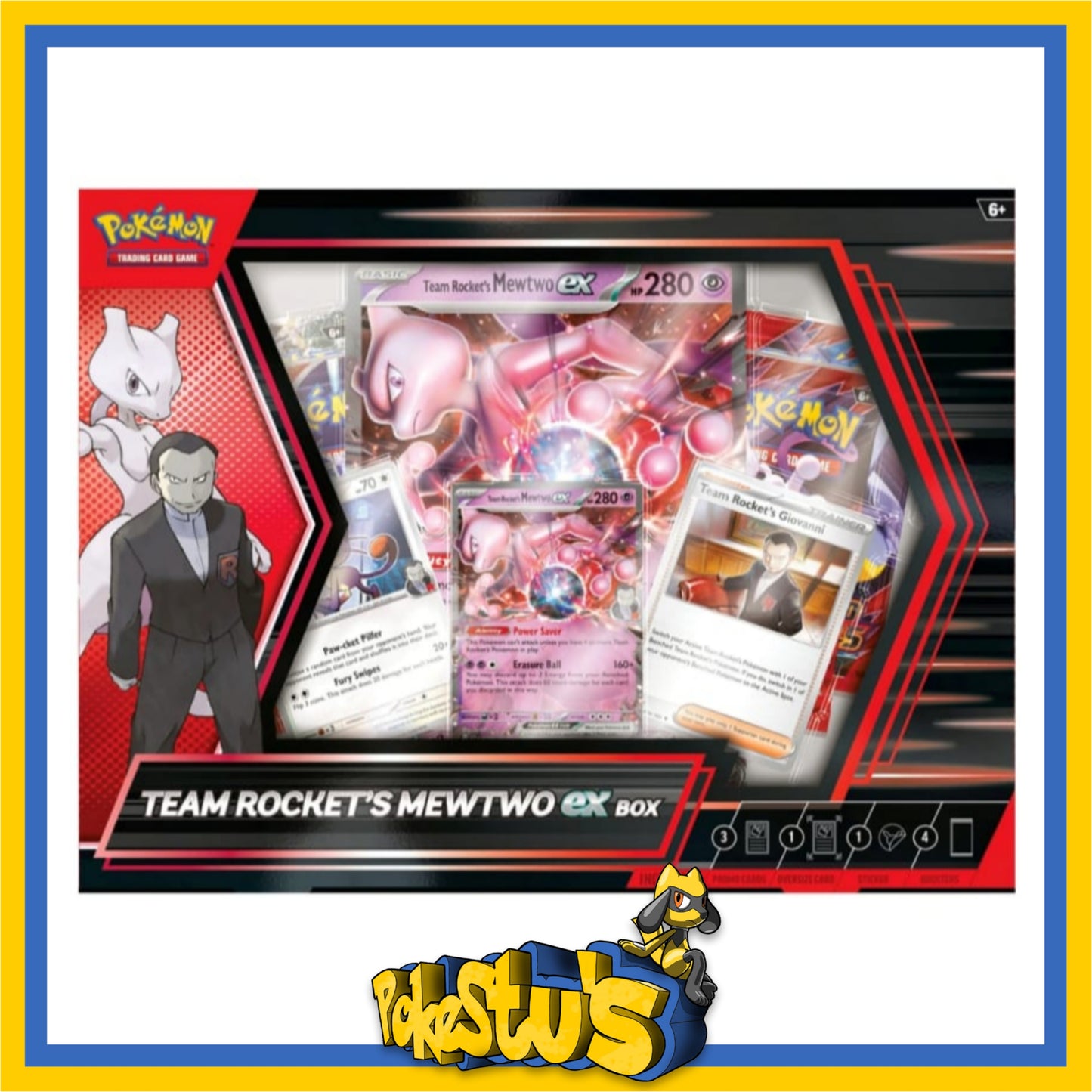 Team Rocket Mewtwo Ex Box