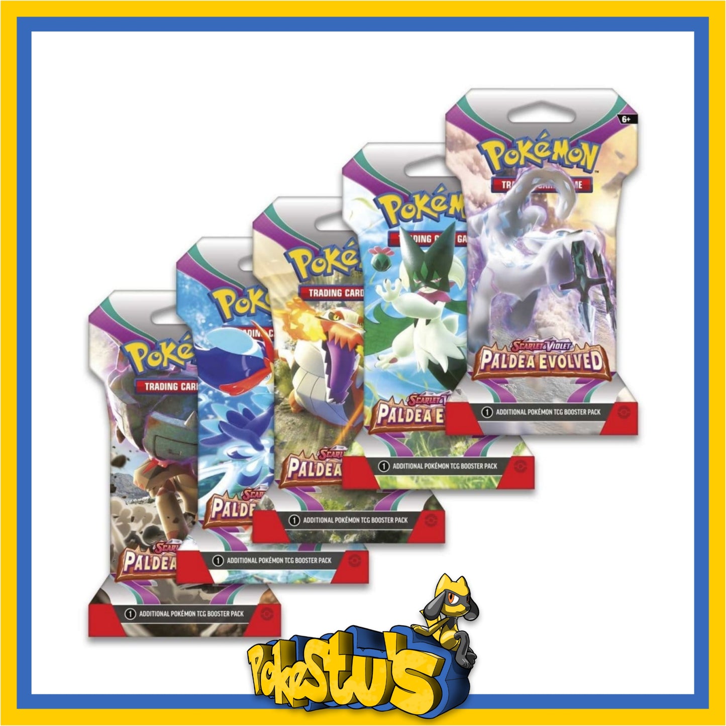 Paldea Evolved Sleeved Booster Pack