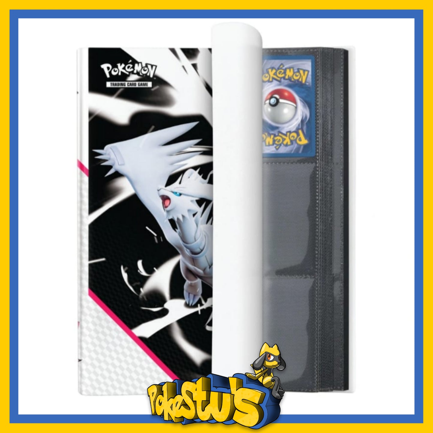 White Flare Binder.