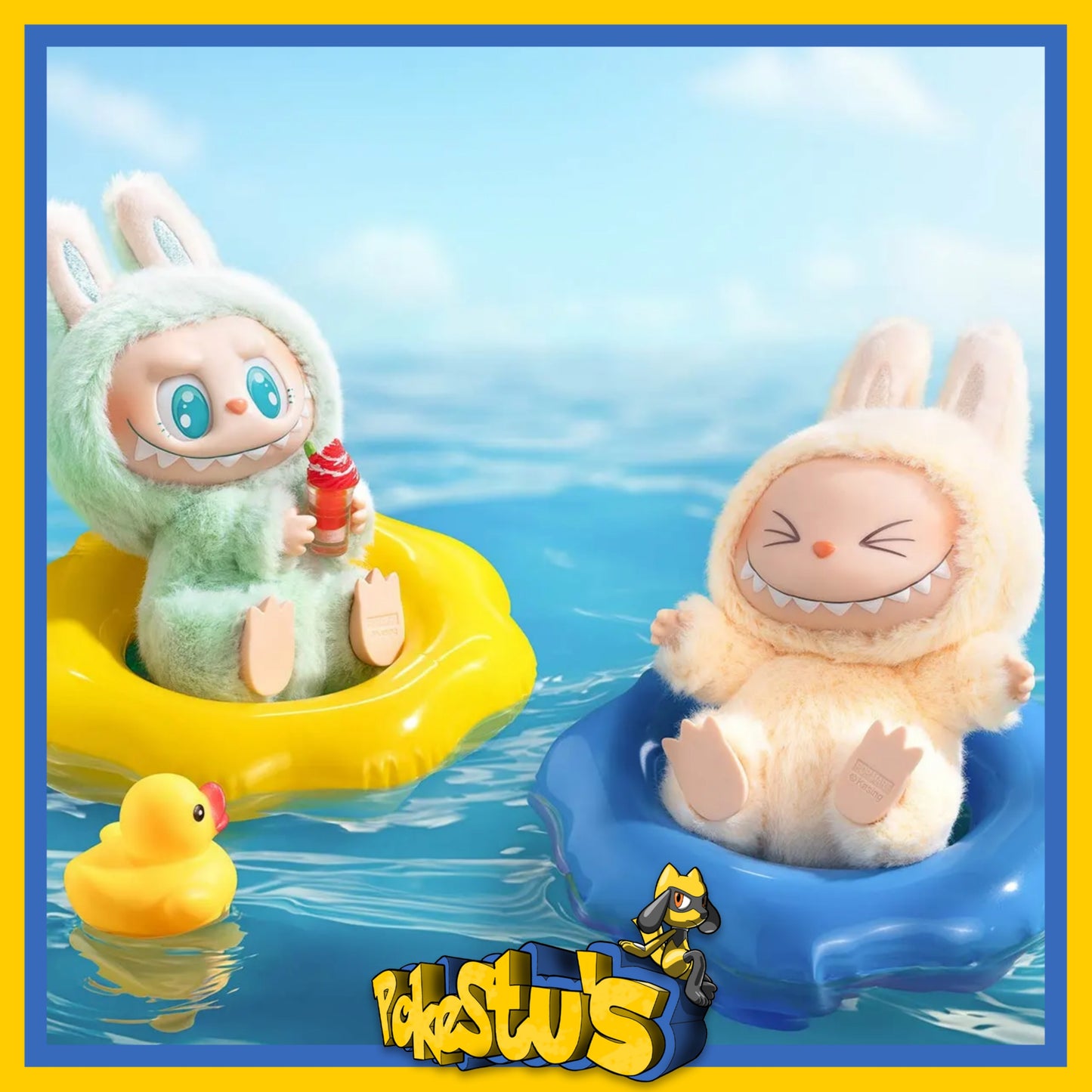 Offical PopMart -THE MONSTERS - Have a Seat Labubu -Plush Blind Box