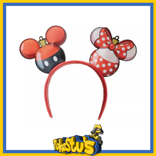 Mickey & Minnie Mouse Ornament Ear Headband