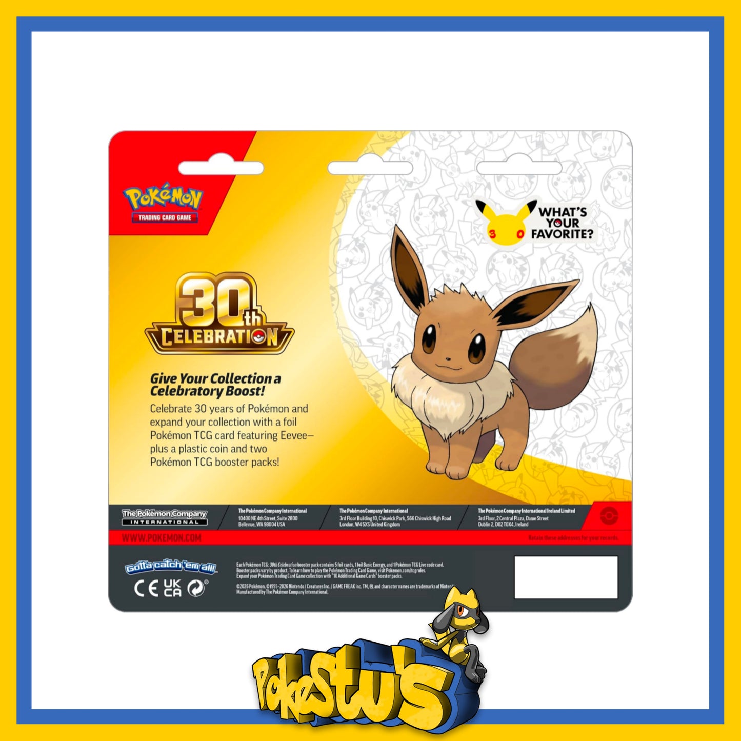 Pokémon TCG: 30th Celebration 2-Pack Blister
