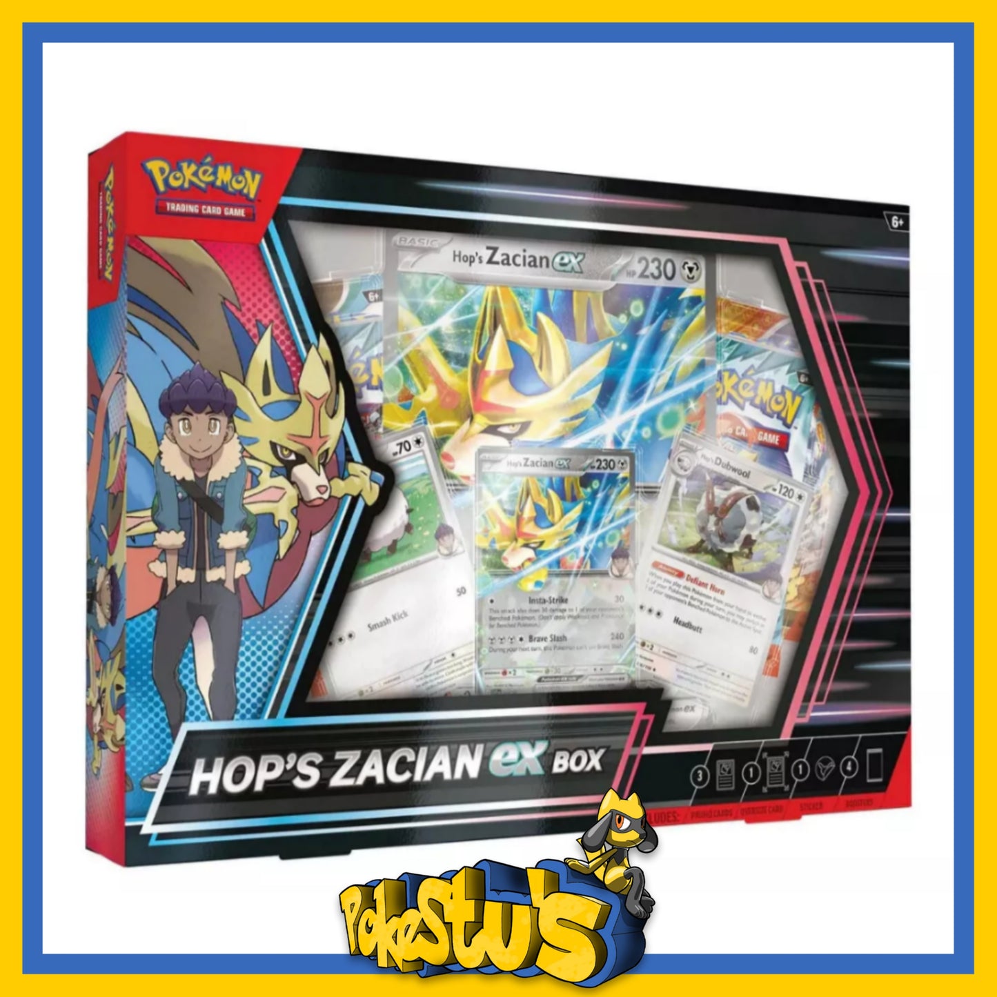 Hop's Zacian Ex Collection Box