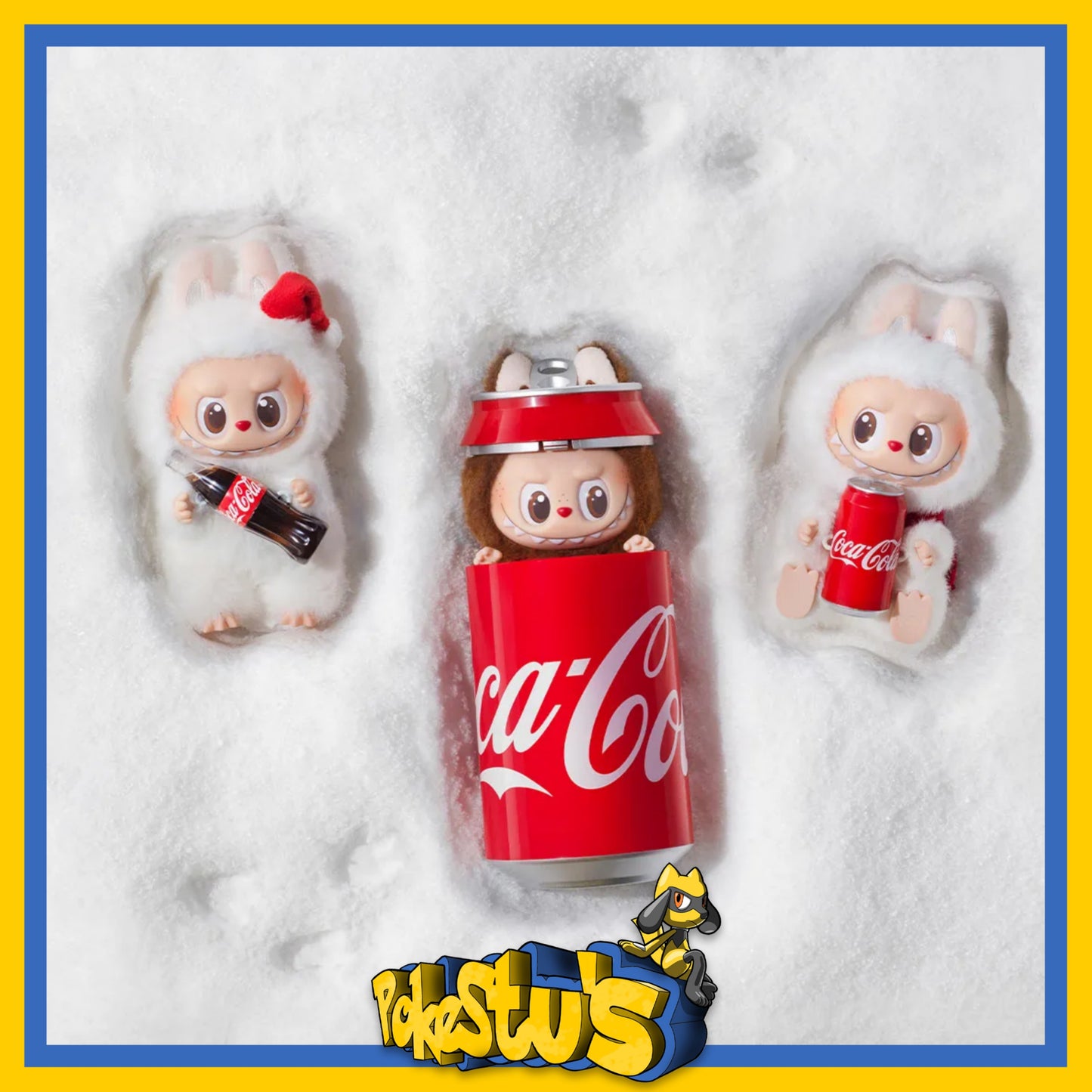 Official POPMART Labubu - The Monsters COCA-COLA Series-Vinyl Face Blind Box.