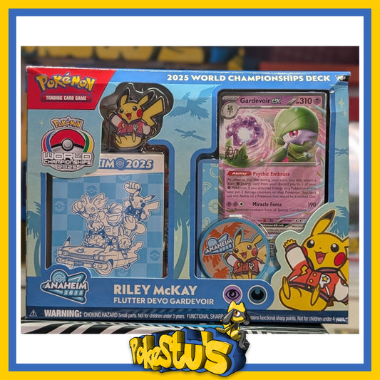 Pokémon 2025 World Championships Deck Flutter Devo Gardevoir - Riley McKay.