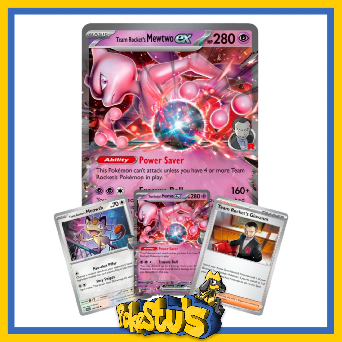 Team Rocket Mewtwo Ex Box