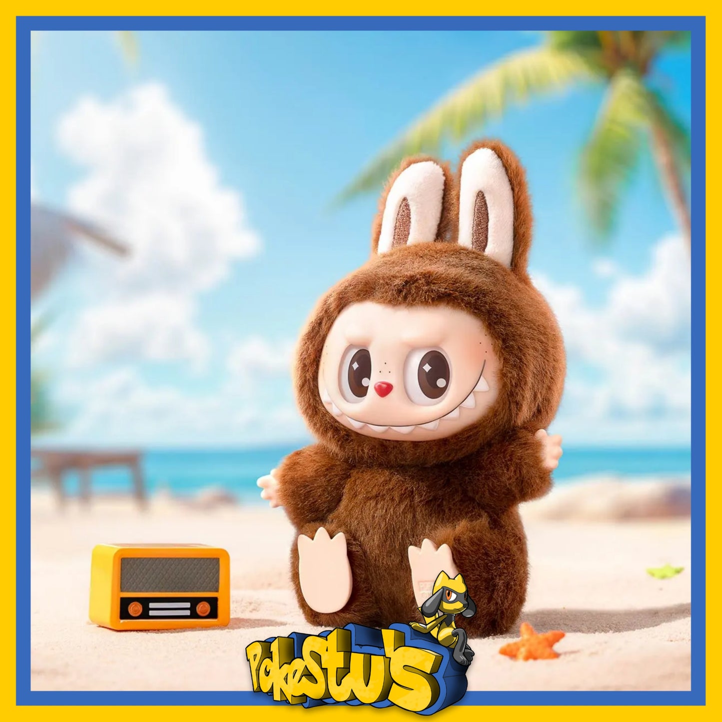 Offical PopMart -THE MONSTERS - Have a Seat Labubu -Plush Blind Box