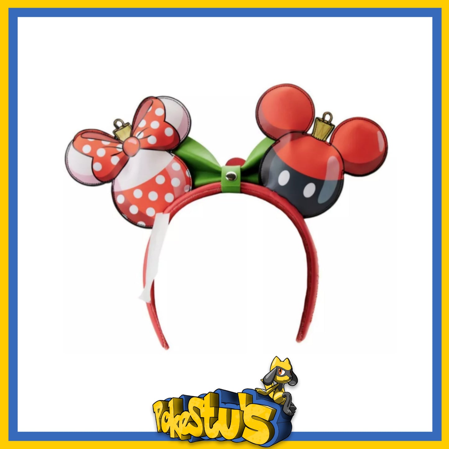 Mickey & Minnie Mouse Ornament Ear Headband