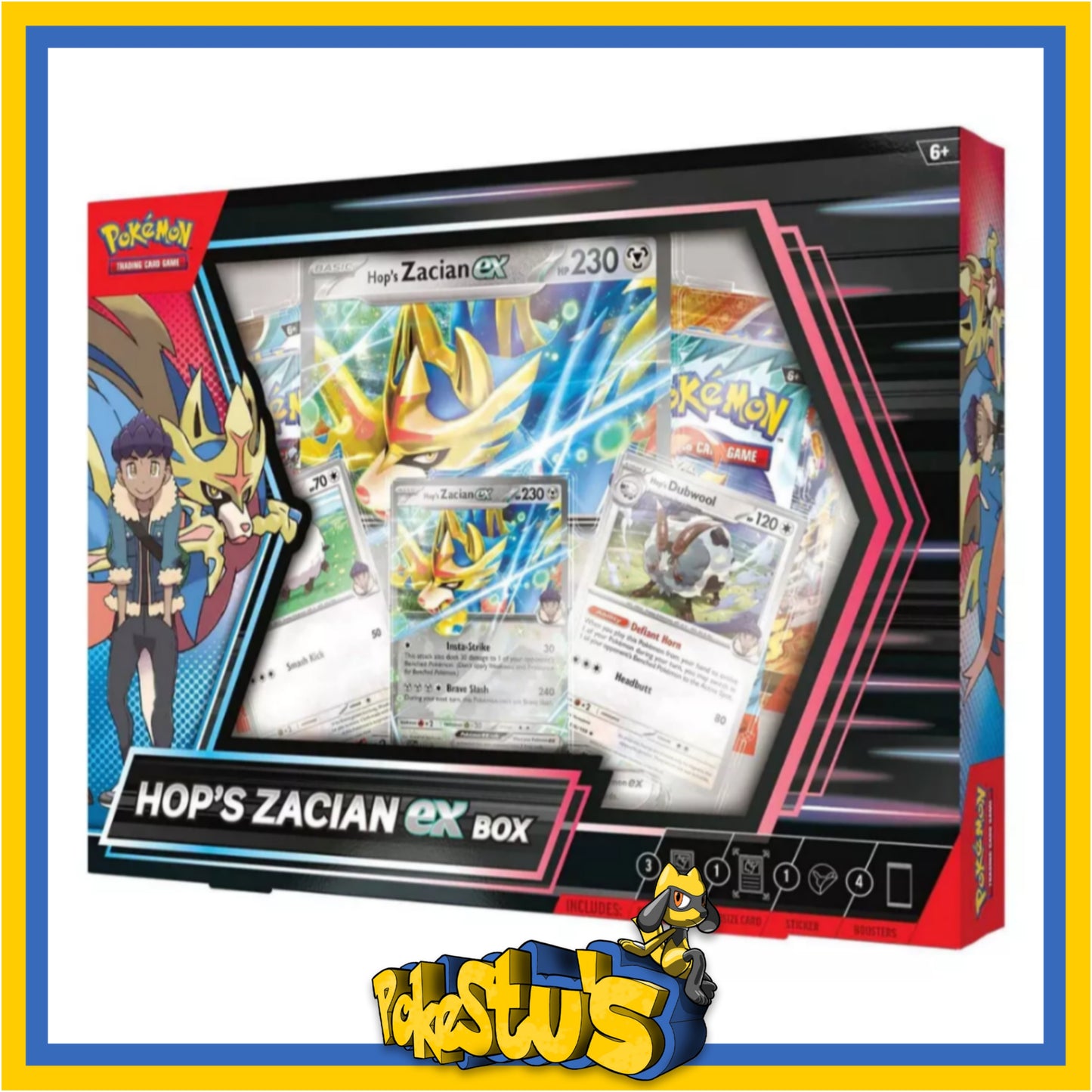 Hop's Zacian Ex Collection Box
