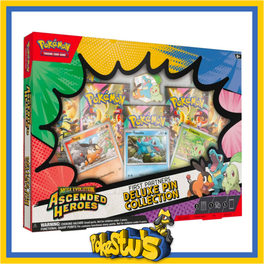 Ascended Heroes First Partners Pin Collection