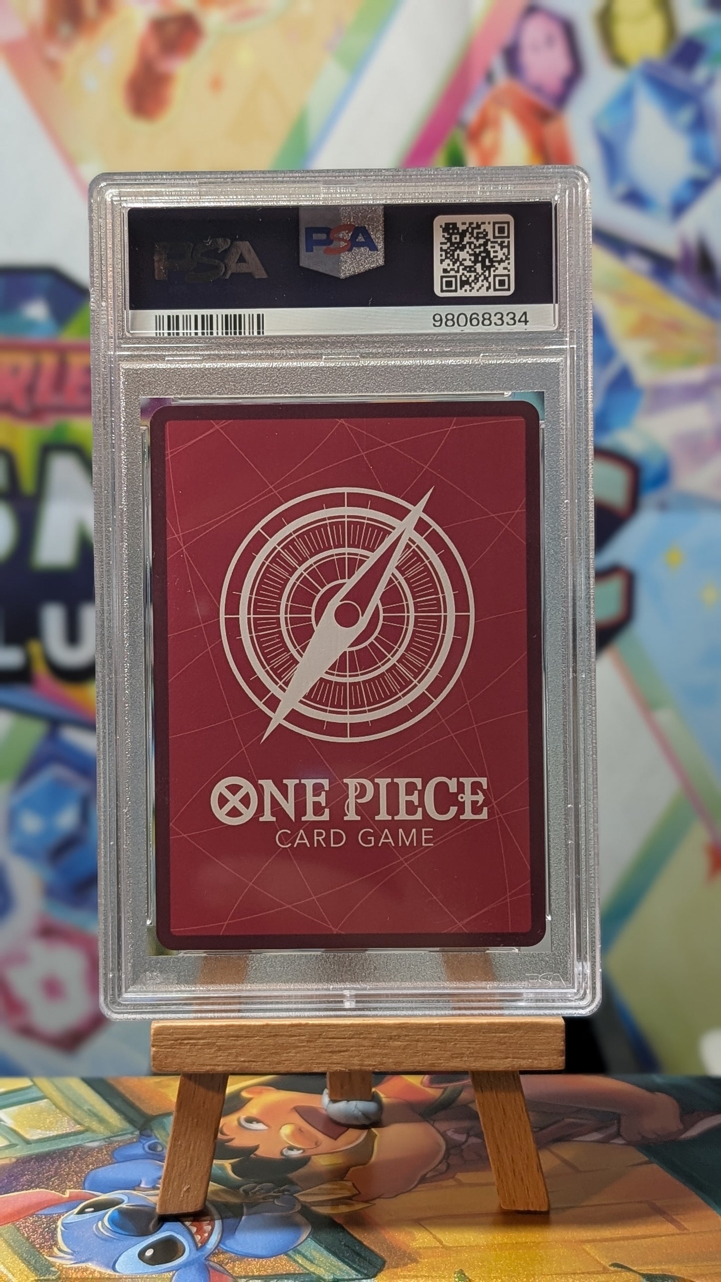 2024 One Piece Promo Monkey D. Luffy PSA Magazine Exclusive OP05-060 PSA 10