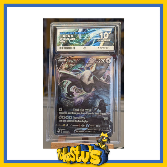 Lugia v - 186/195 - Ace Gem Mint 10
