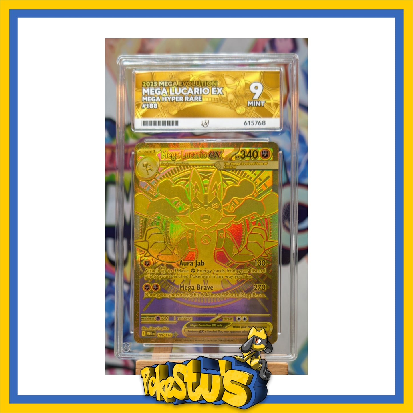 Mega Lucario EX - 188/132 - ACE 9