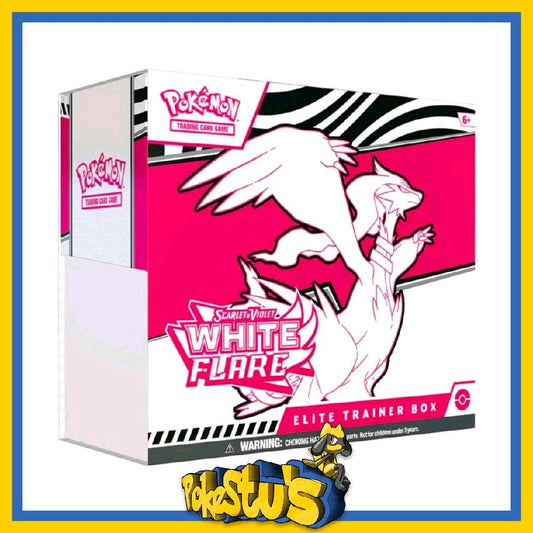 White Flare Elite Trainer Box