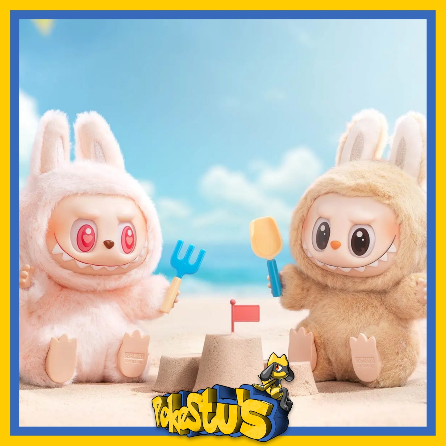 Offical PopMart -THE MONSTERS - Have a Seat Labubu -Plush Blind Box