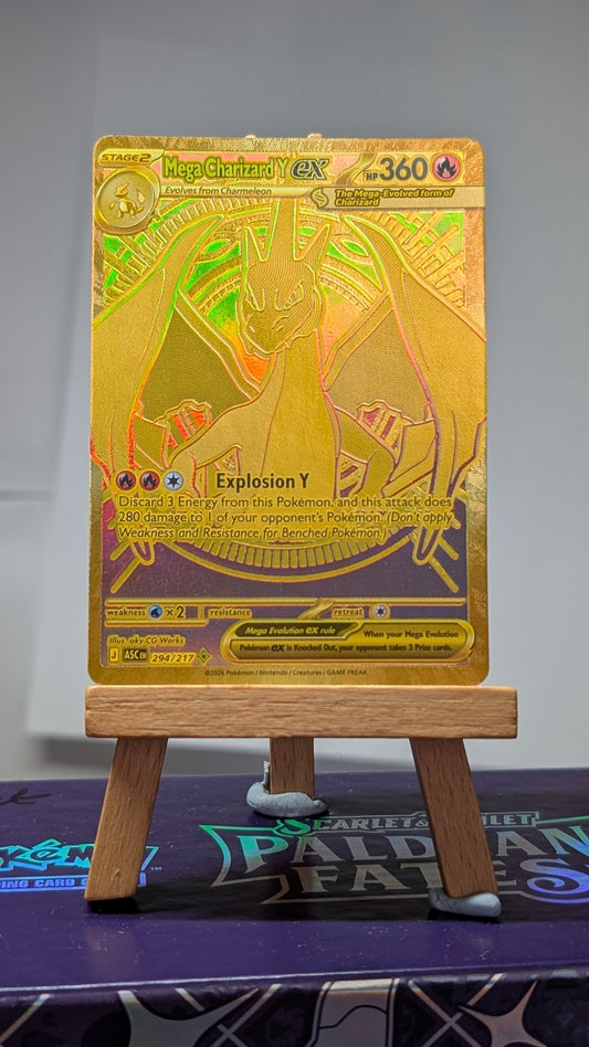 Gold Mega Charizard Y EX - 294/217