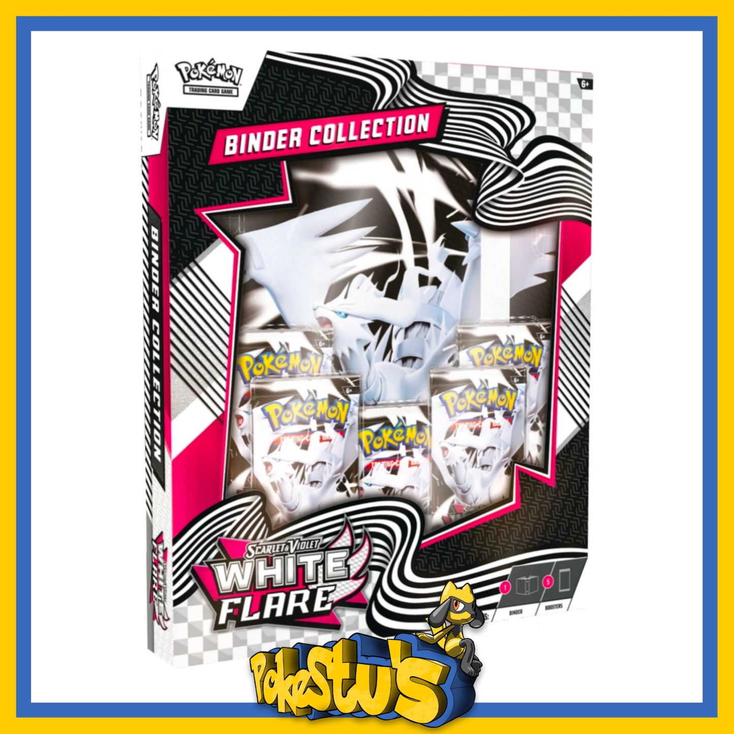 Scarlet & Violet - White Flare Binder Collection.