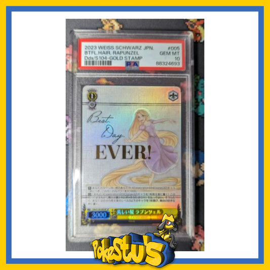 Rapunzel- Beautiful Hair- PSA 10 Dds/S104-005SP