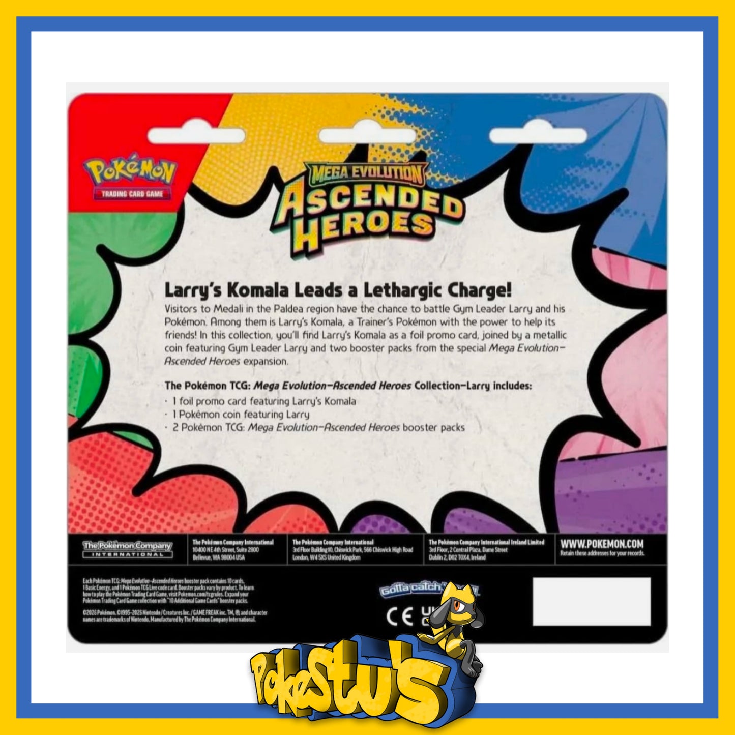 Ascended Heroes - 2 Pack Blister - Larry's Komola