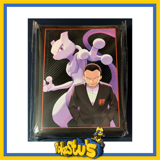 Destined Rivals Team Rocket's Mewtwo Sleeves