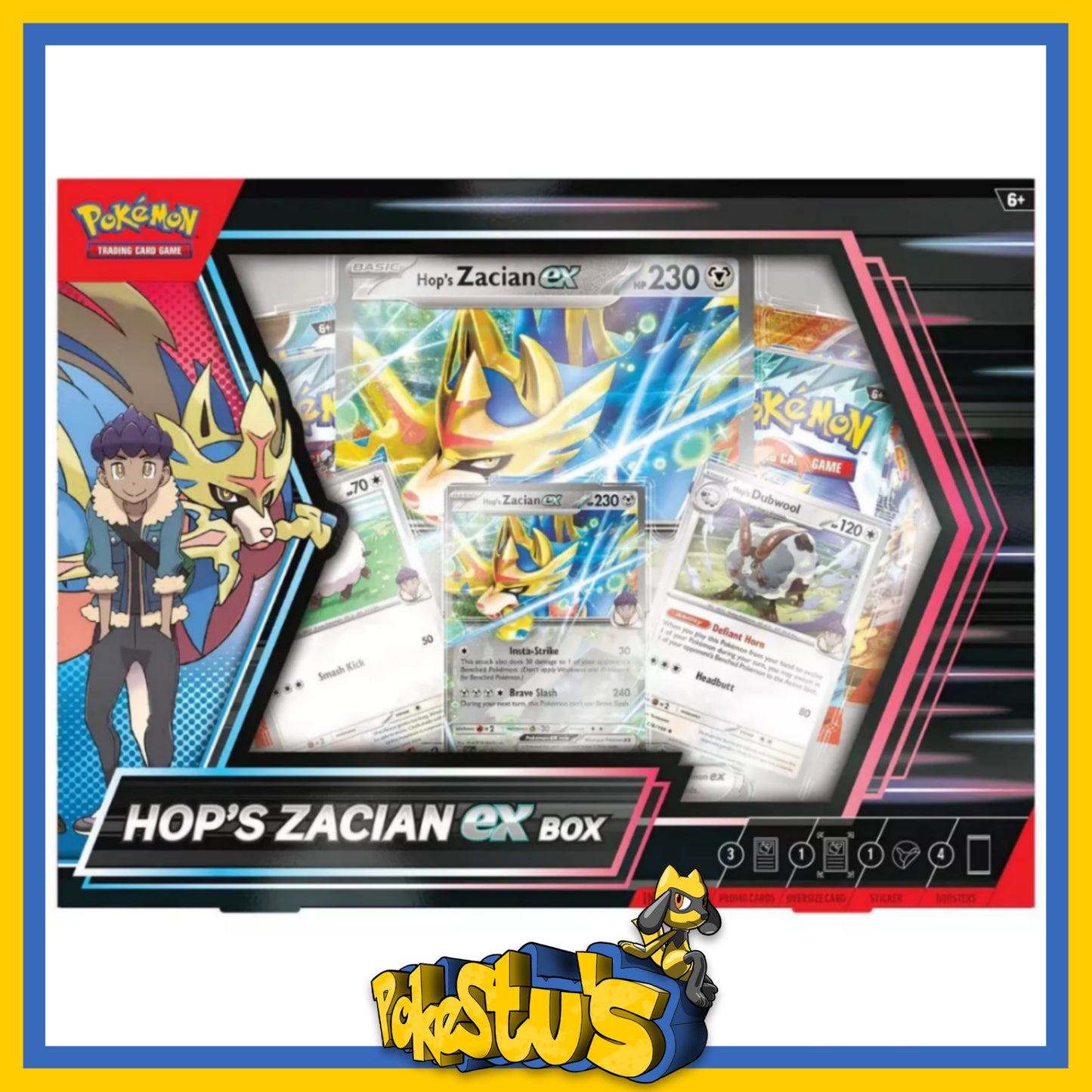 Hop's Zacian Ex Collection Box