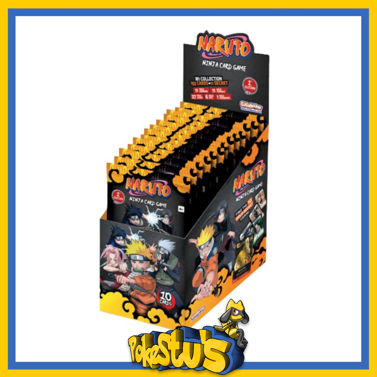 Naruto Mythos TCG: Konoha Shido Booster Box First Edition