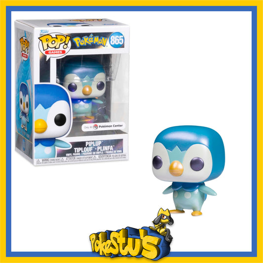Piplup Pokémon Centre Pearlescent Funko Pop!