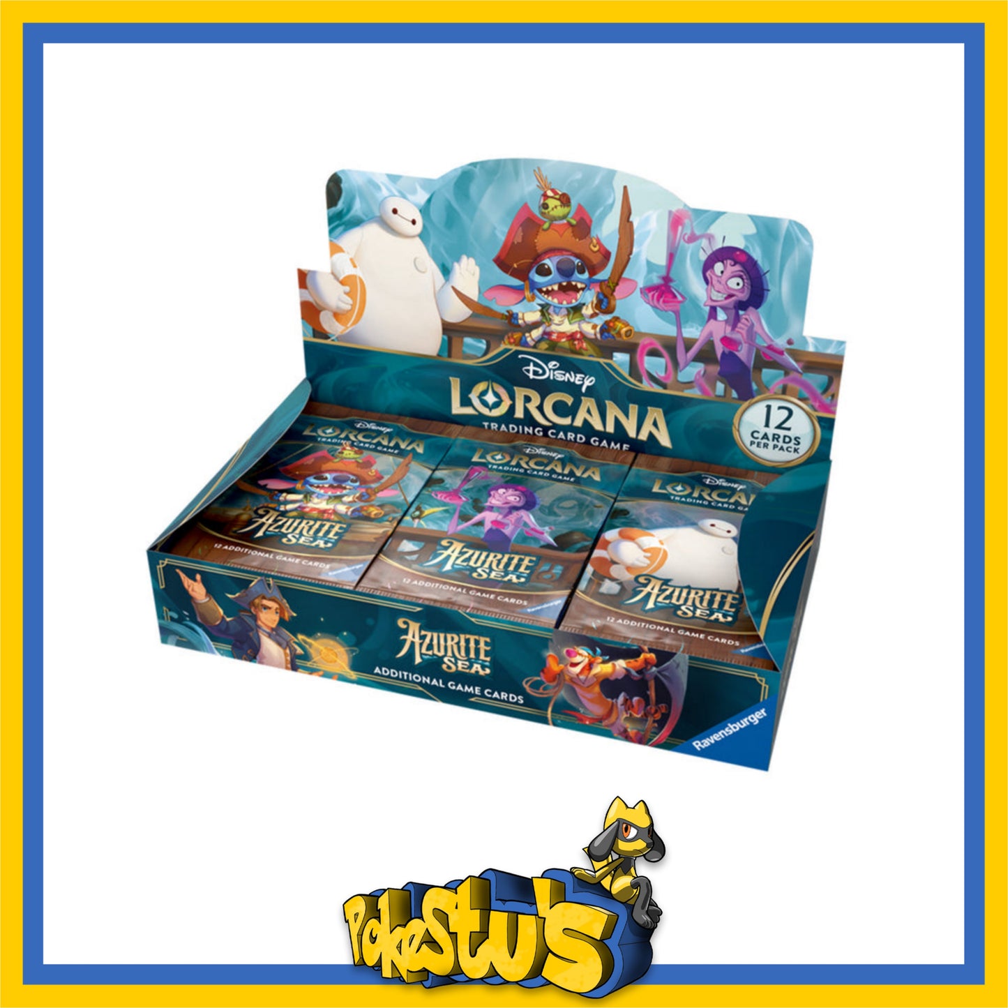 Disney Lorcana- Azurite Sea - 1x Booster Pack