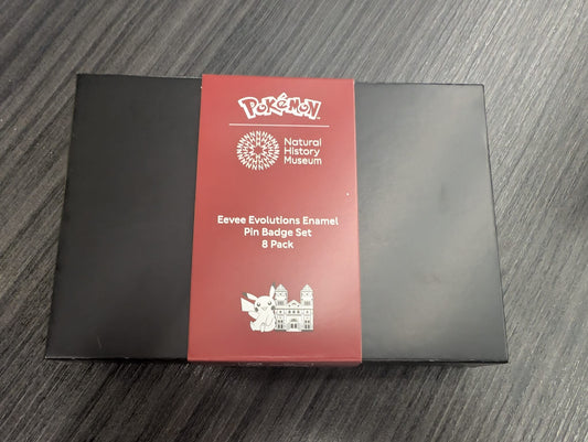 EEVEE Evolution Pin Set - Pokémon X Natural History Museum.