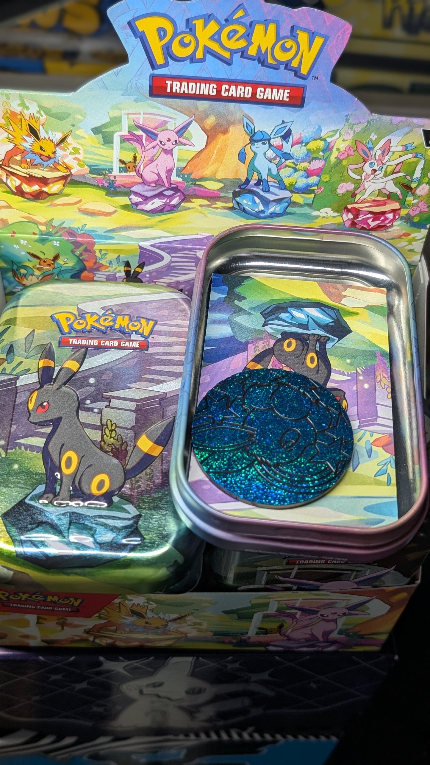 Prismatic Evolutions Mini Tins - Empty Set Of 8