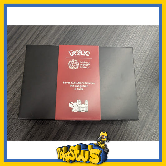 EEVEE Evolution Pin Set - Pokémon X Natural History Museum.