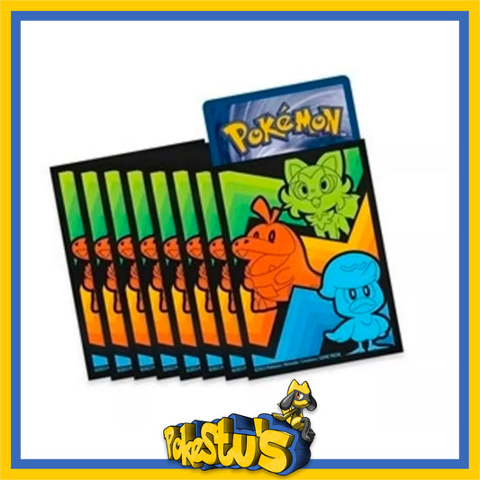 Paldea Evolved Starter Pokemon Sleeves