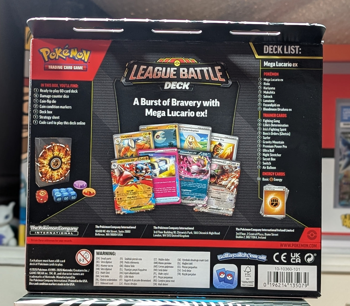League Battle Deck - Mega Lucario Ex