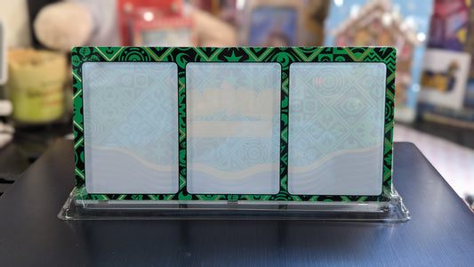 Green Pokémon card frame