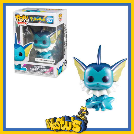 Vaporeon Pokémon Centre Pearlescent Funko Pop!