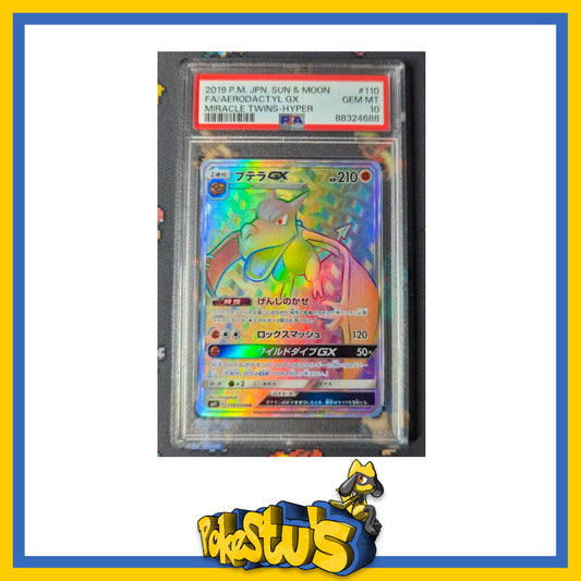 Aerodactyl Gx PSA 10 -110/094