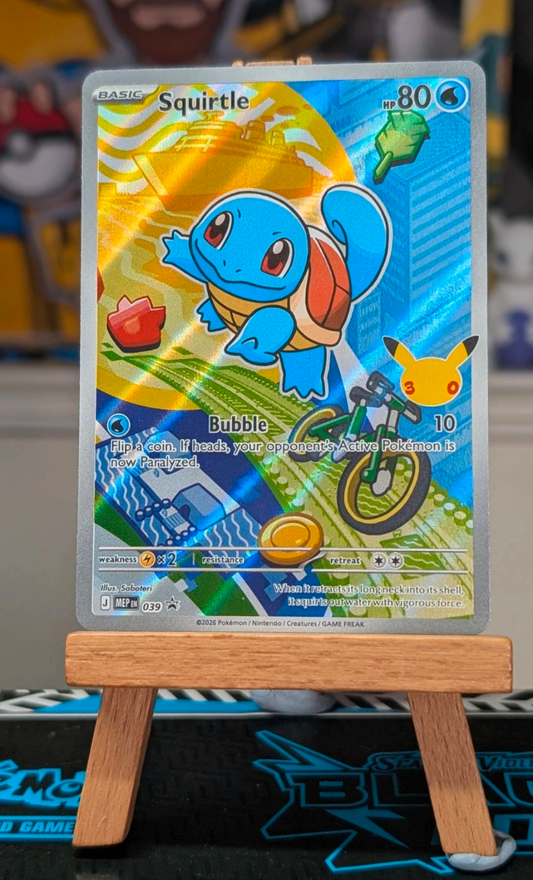 First Partner Illustration Collection Series 1 Kanto Gen 1 3x Cards - MEP - 037, 038, 039