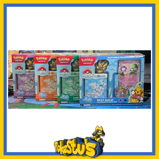 Pokémon World Championship Decks 2025 - Set of 4