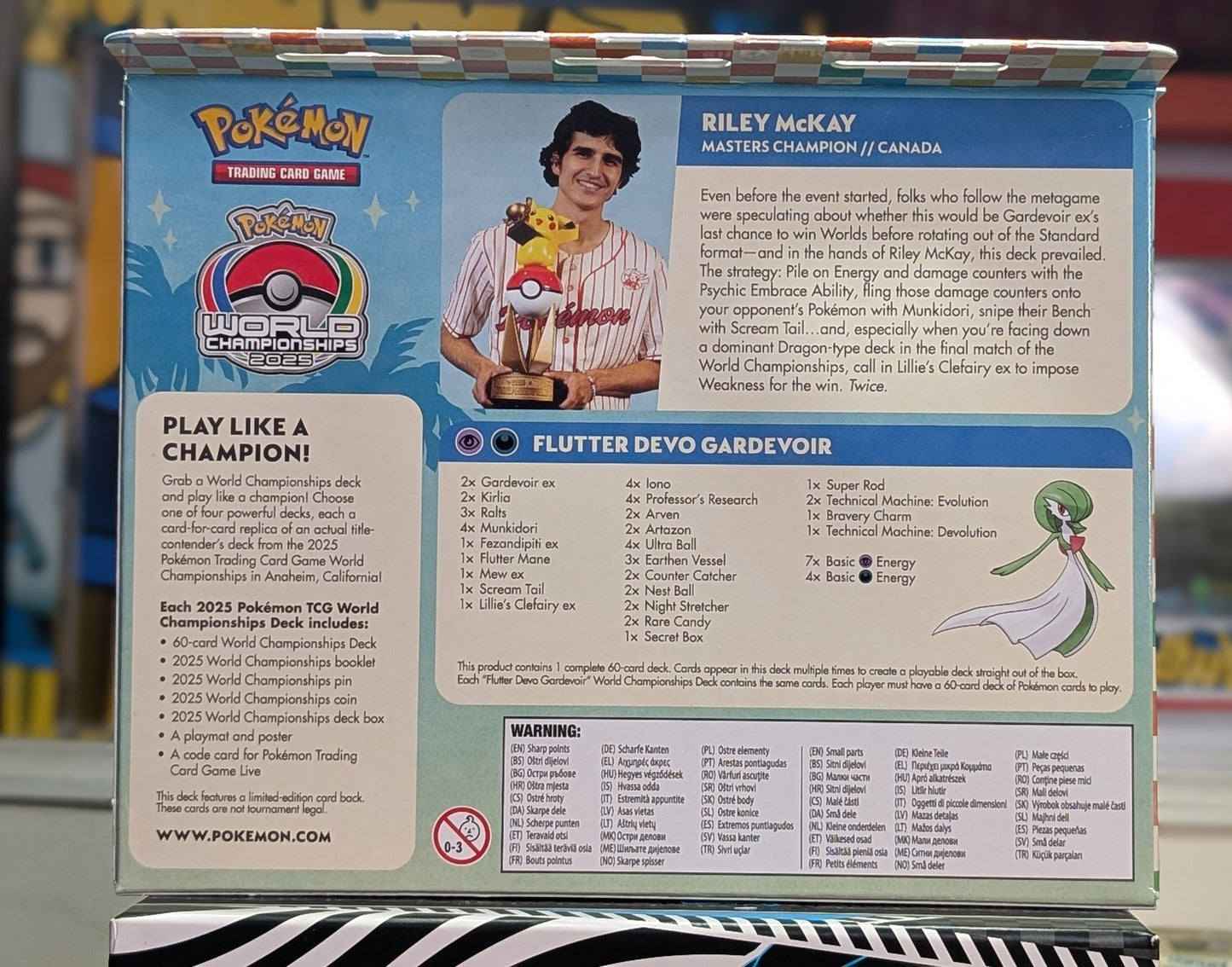 Pokémon World Championship Decks 2025 - Set of 4