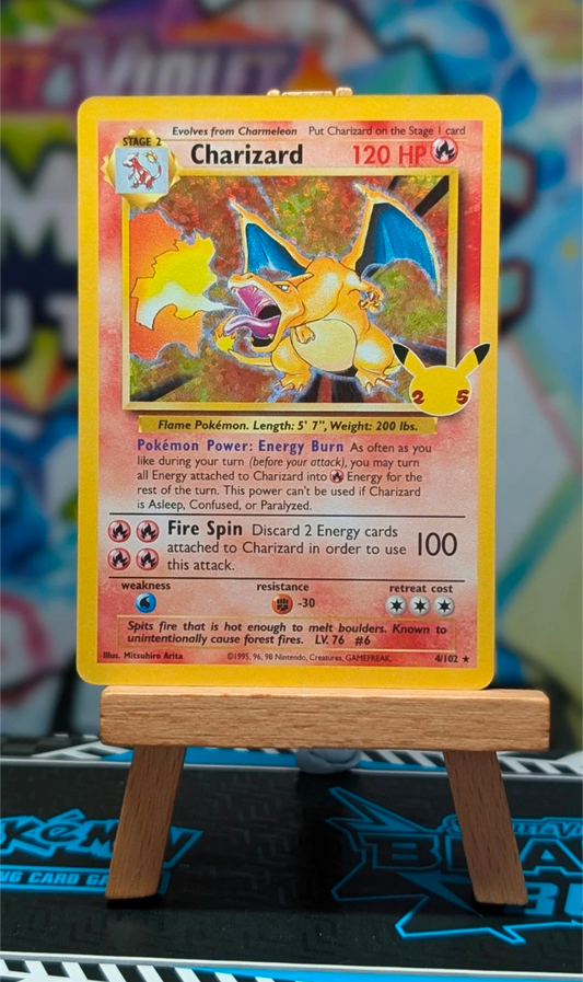Charizard - 4/102 - Celebrations Classic Collection.