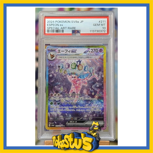Espeon ex - 211/187 - Japanese PSA 10